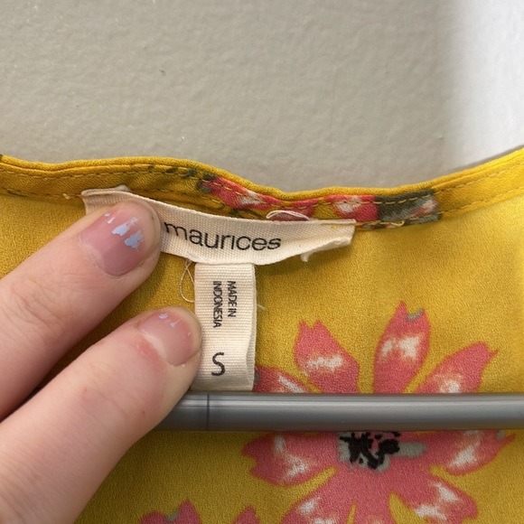 Maurices Blouse - Yellow - Picture 2 of 3